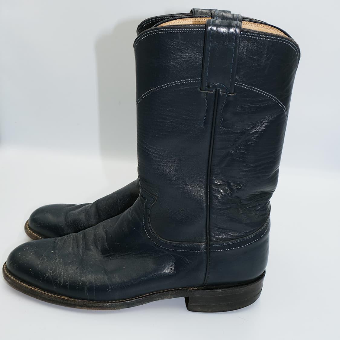 빈티지 저스틴 웨스턴 레더 부츠 6.5B(235) 사이즈 BT23501 상품이미지5