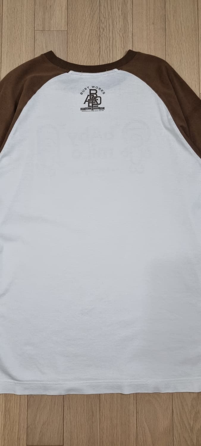 A BATHING APE 베이비마일로 7부 긴팔 L _남성 상품이미지6