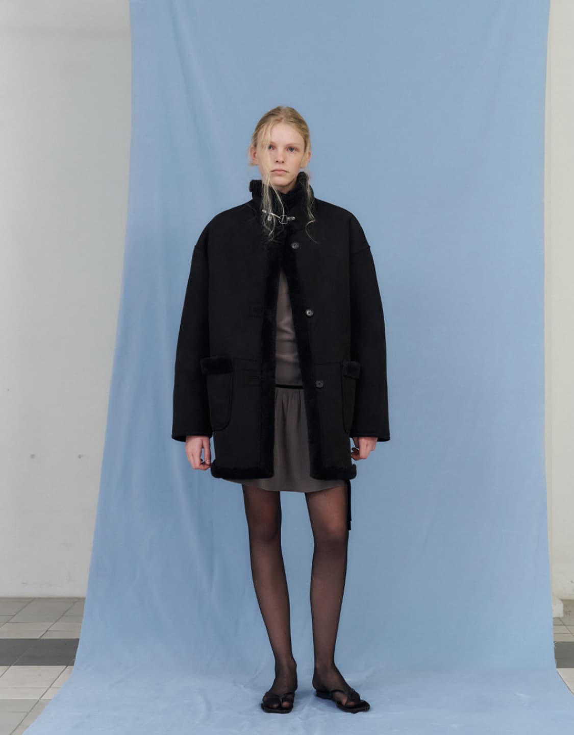 포에토 Benneti suede mustang black 상품이미지3