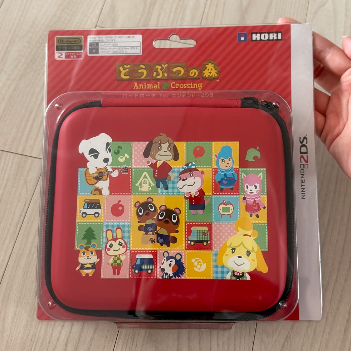 동물의숲 2DS 닌텐도 식빵 케이스 파우치 호리 hori 투다수 동숲 상품이미지1