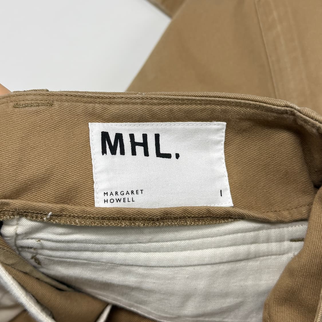 MHL JAPANESE COTTON LINEN DRILL 상품이미지8