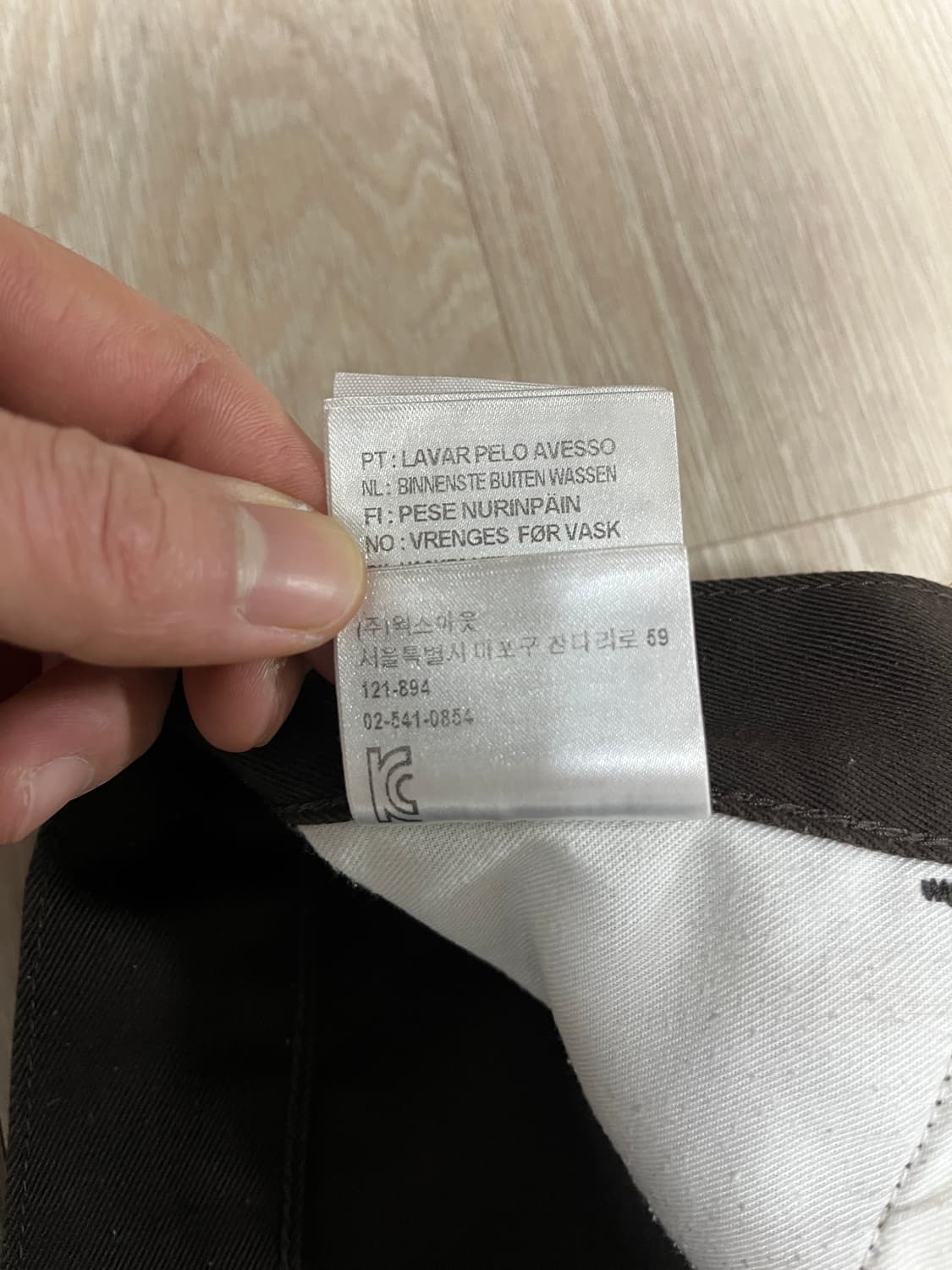 칼하트 심플팬츠 브라운 32/32 상품이미지5