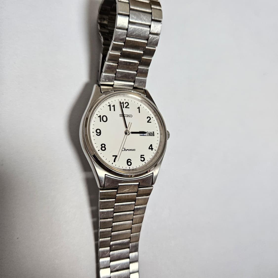 90s Seiko Chronos Day-date Quartz 빈티지 시계 상품이미지2