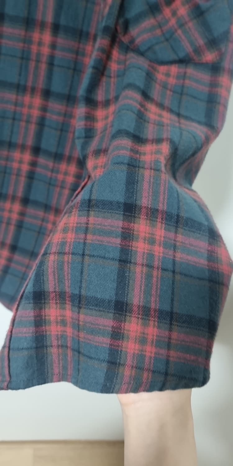 필루미네이트 체크셔츠 M 상품이미지9