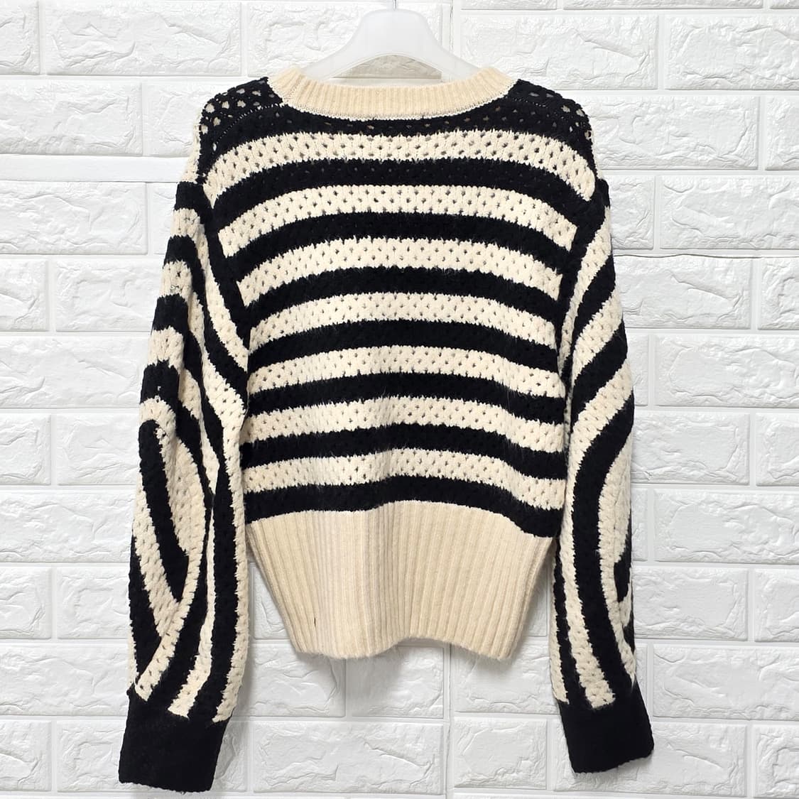 택포_ 22s 잇미샤 It Michaa 크롭 니트 L 상품이미지4