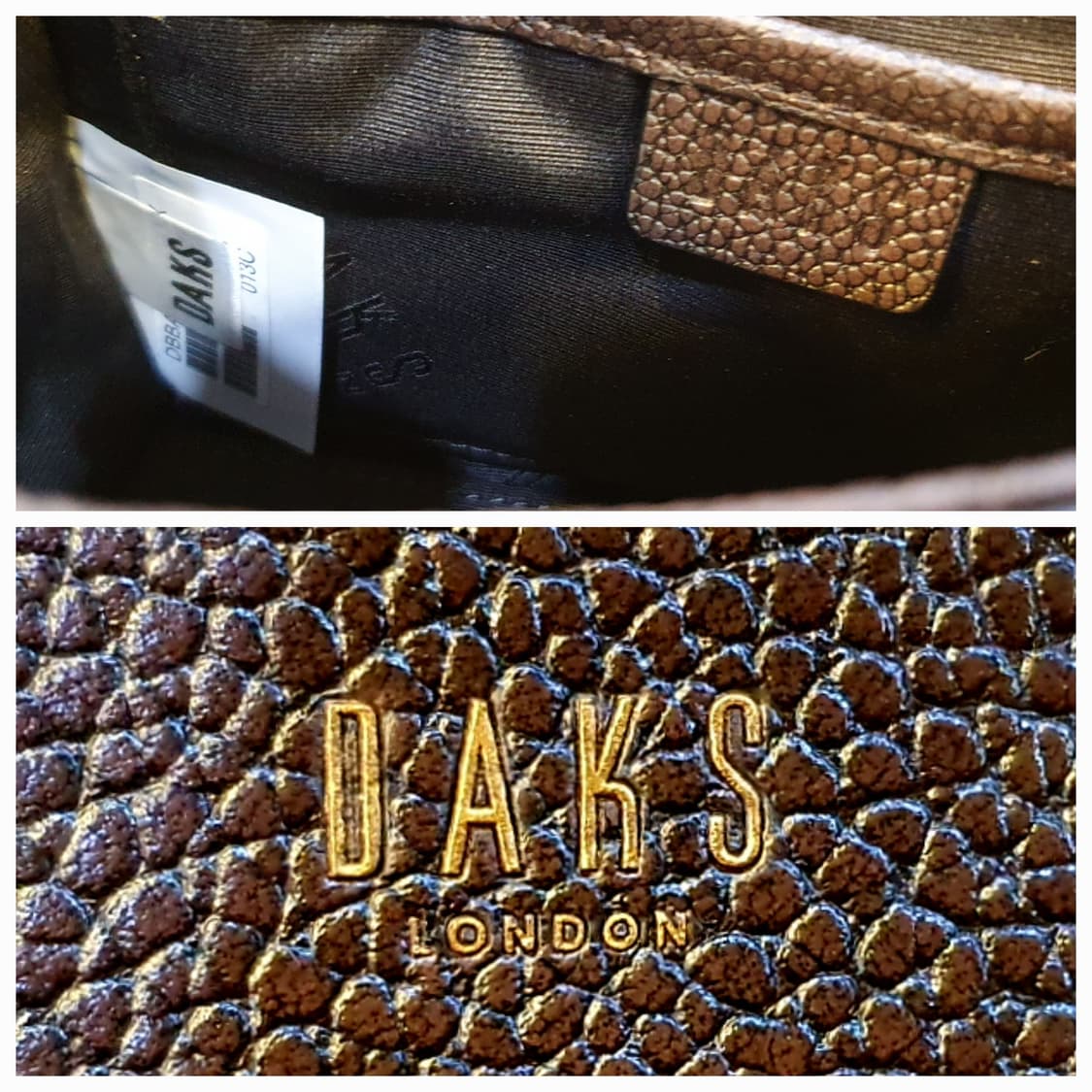 닥스 패턴 레더 크로스백 상품이미지6