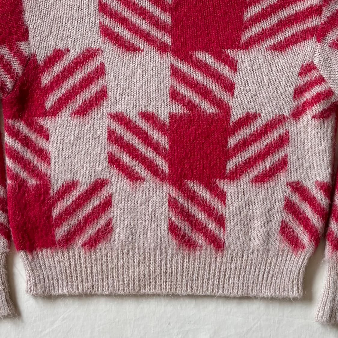 (44-44반) sandro 산드로 자카드 모헤어 스웨터 상품이미지10