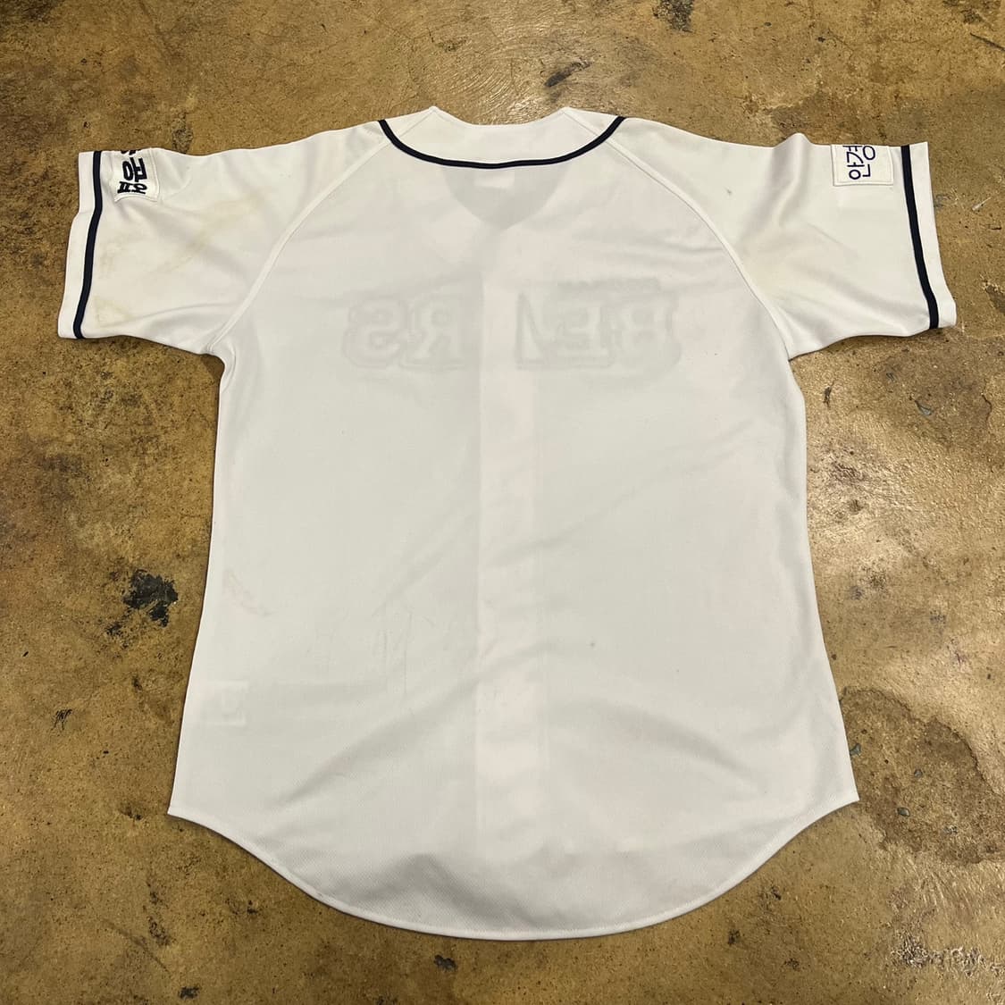 [100] 두산베어스 네포스 홈 유니폼 노마킹 b19 상품이미지3