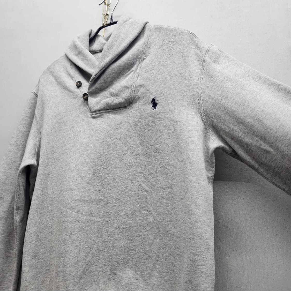 폴로랄프로렌 숄카라 엘보패치 맨투맨 M(L) 남여공용 상품이미지3