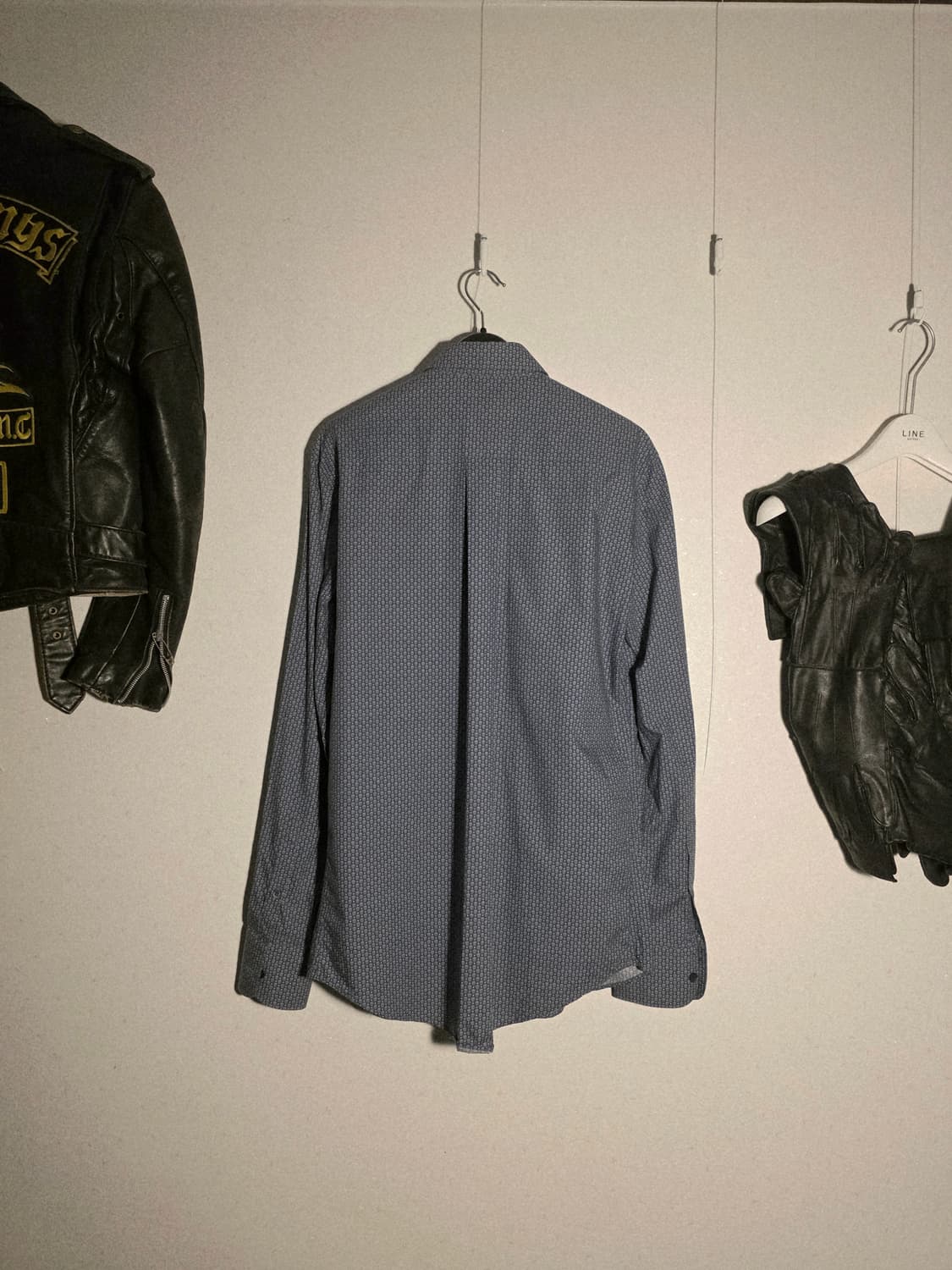 Alexander mcqueen skull blue shirt 상품이미지2