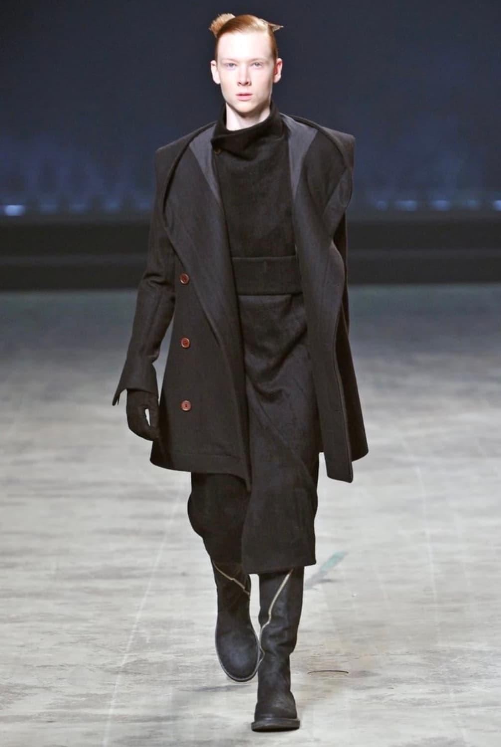 릭 오웬스 2011FW 후드 코트 상품이미지1