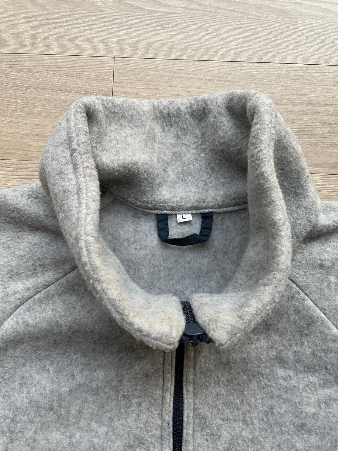 80s 파타고니아 신칠라 그레이 플리스 자켓 상품이미지3