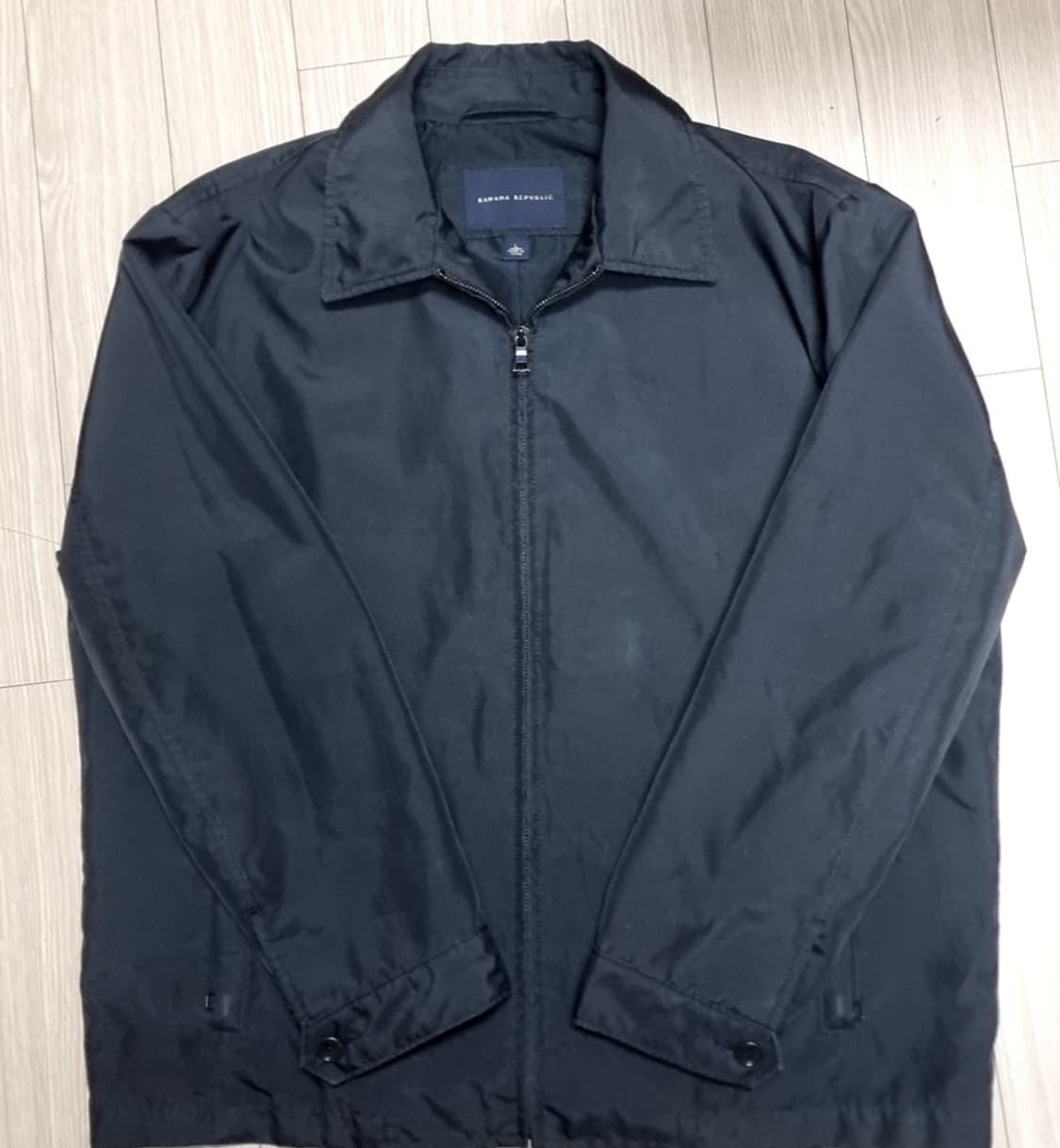 바나나리퍼블릭 블랙 남성 헤링턴 자켓(105) 상품이미지1