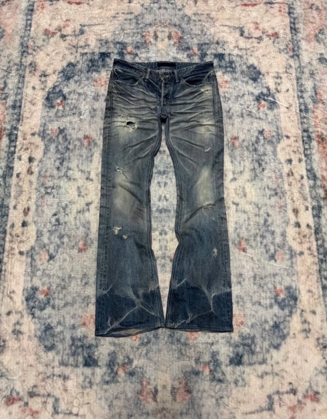 Fuga O0s archive whisker boot cut denim 상품이미지1