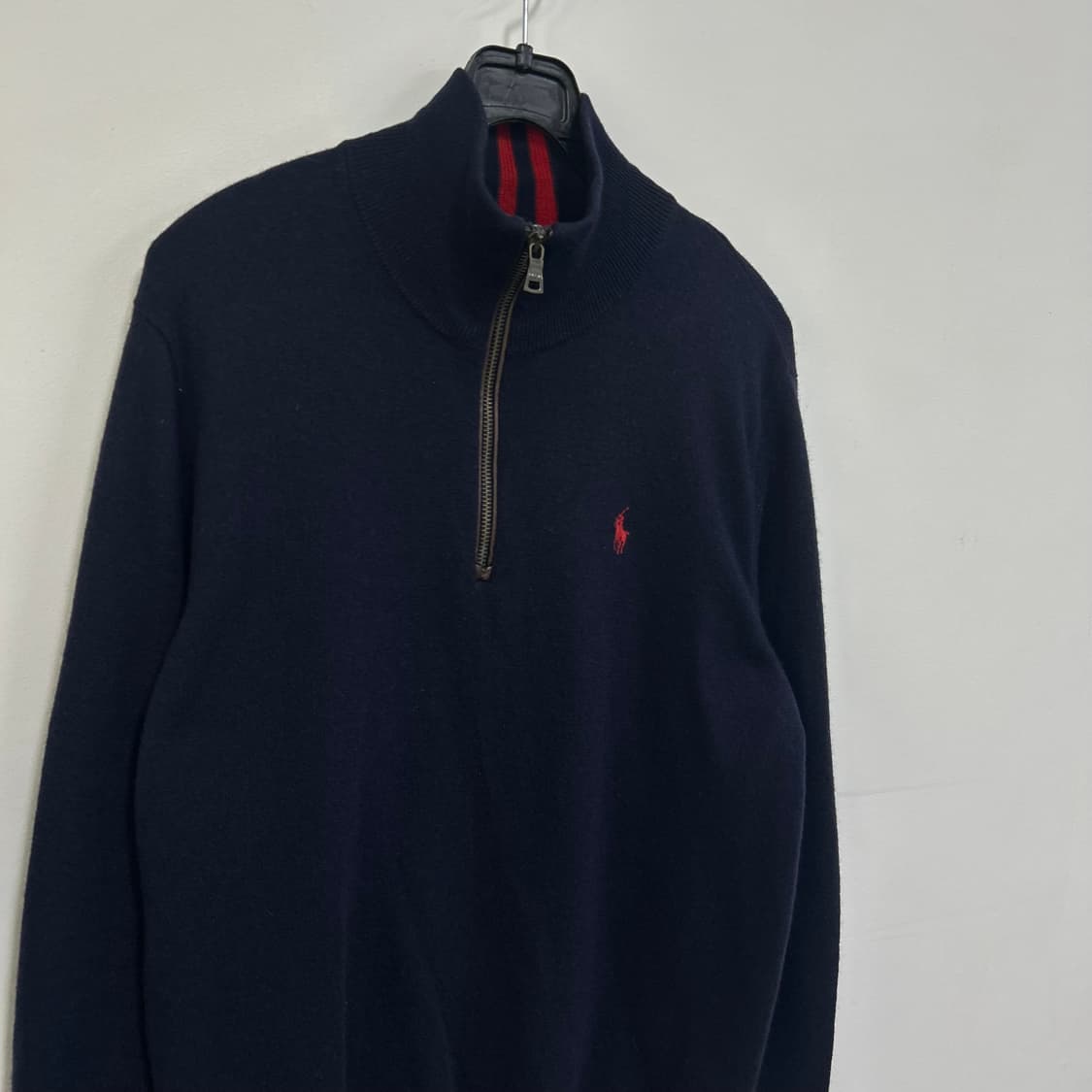 폴로 반집업 니트[1720] 상품이미지4