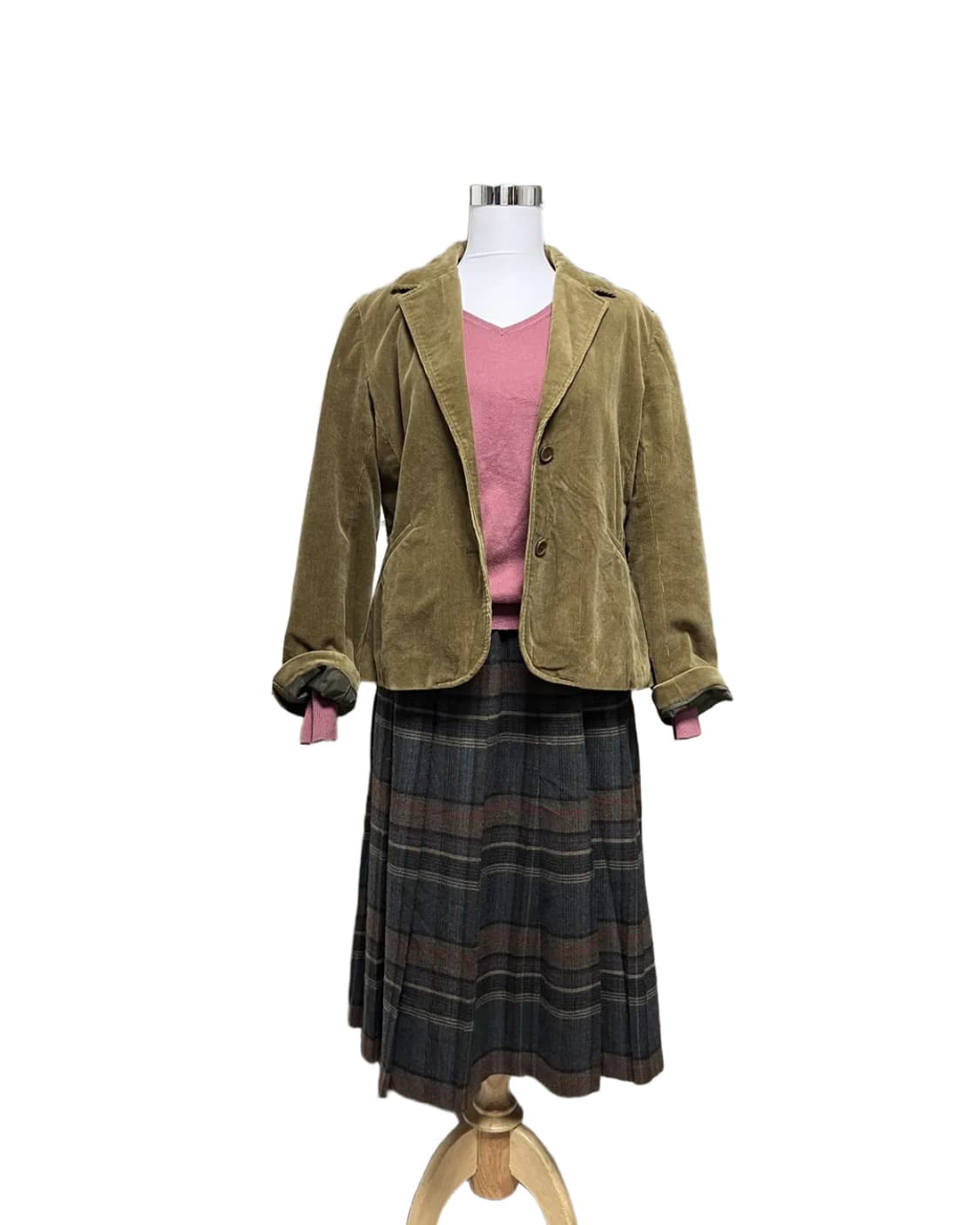 Pink v neck knit 상품이미지6