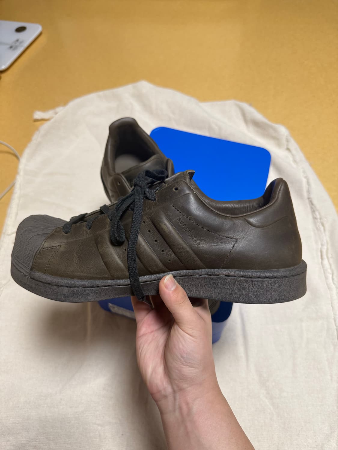 아디다스x아바바브 슈퍼스타 브라운 275 상품이미지5