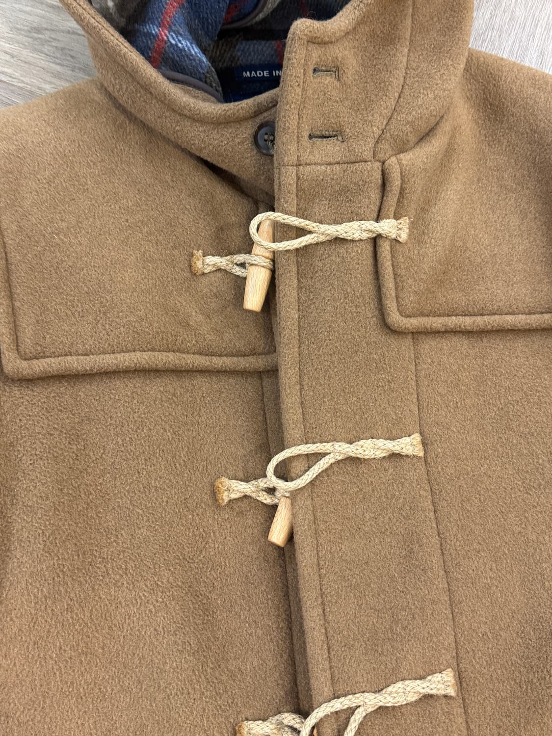 런던트레디션 뉴 VICUNA 오버사이즈 더플코트 - 38사이즈 상품이미지4