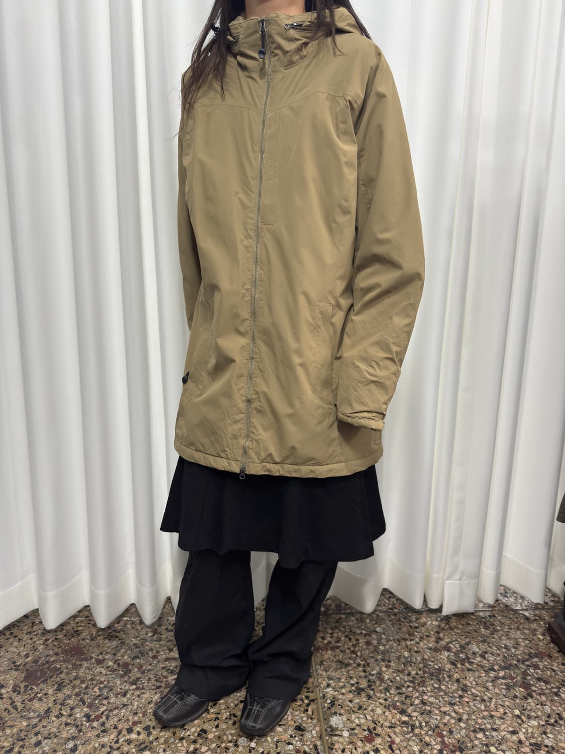 L.L.bean beige hood jacket 상품이미지3