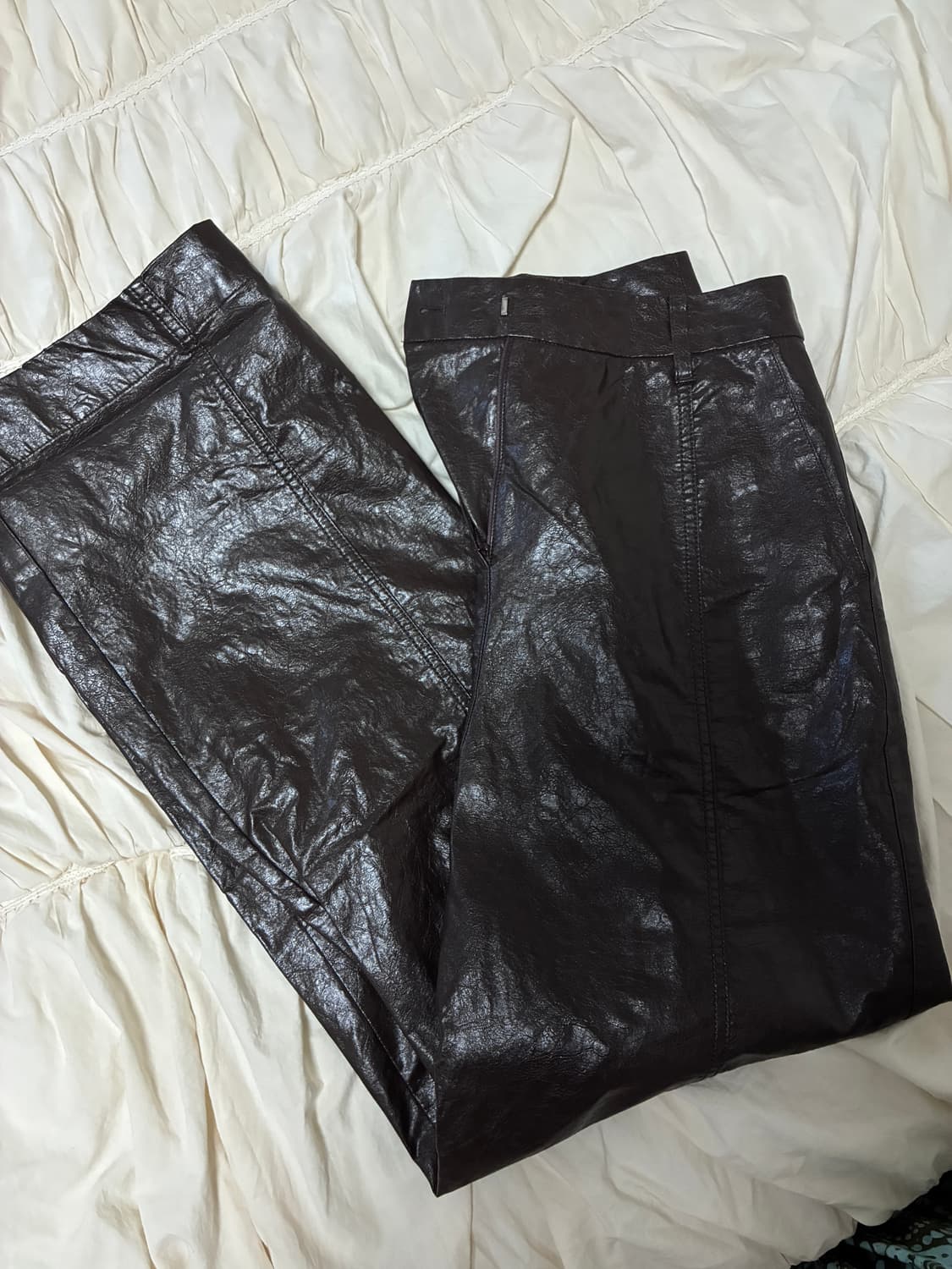21FW Amomento leather pants 상품이미지4