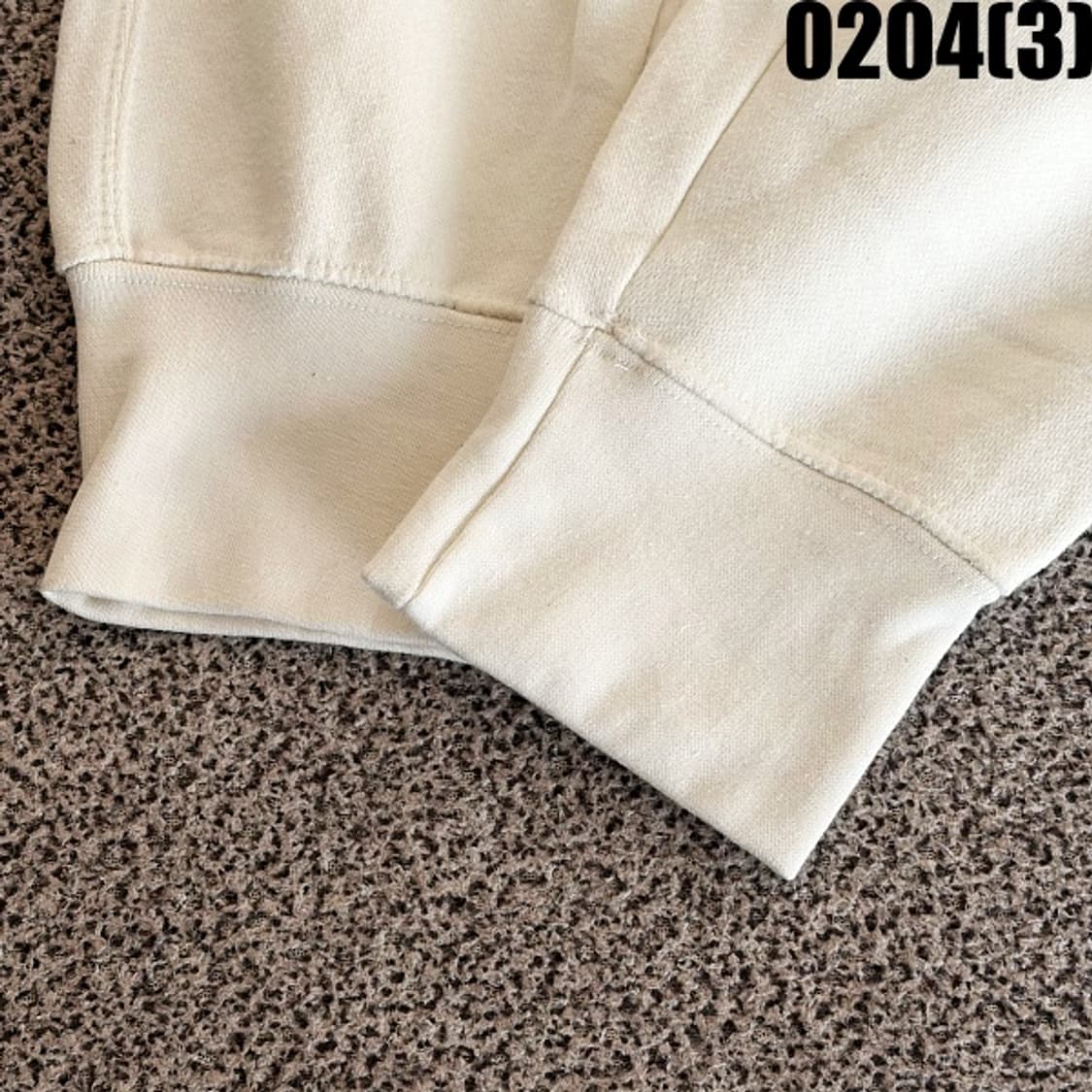 [S] 챔피온 여성 아이보리 트레이닝 조거 팬츠 0204(3) 상품이미지3