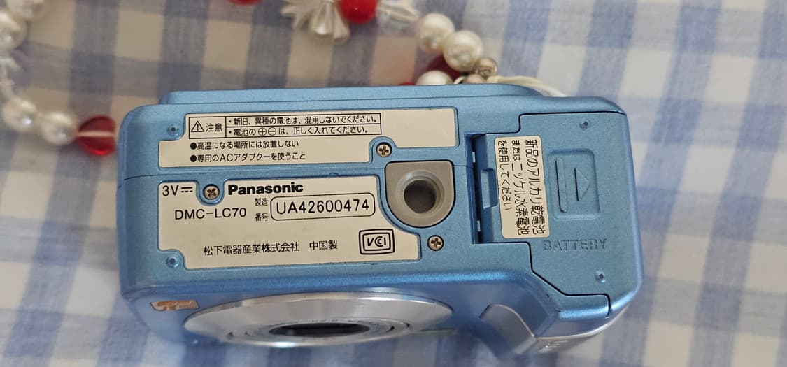 Panasonic Lumix DMC-LC70 하늘색 팝니다! (작례 O) 상품이미지3