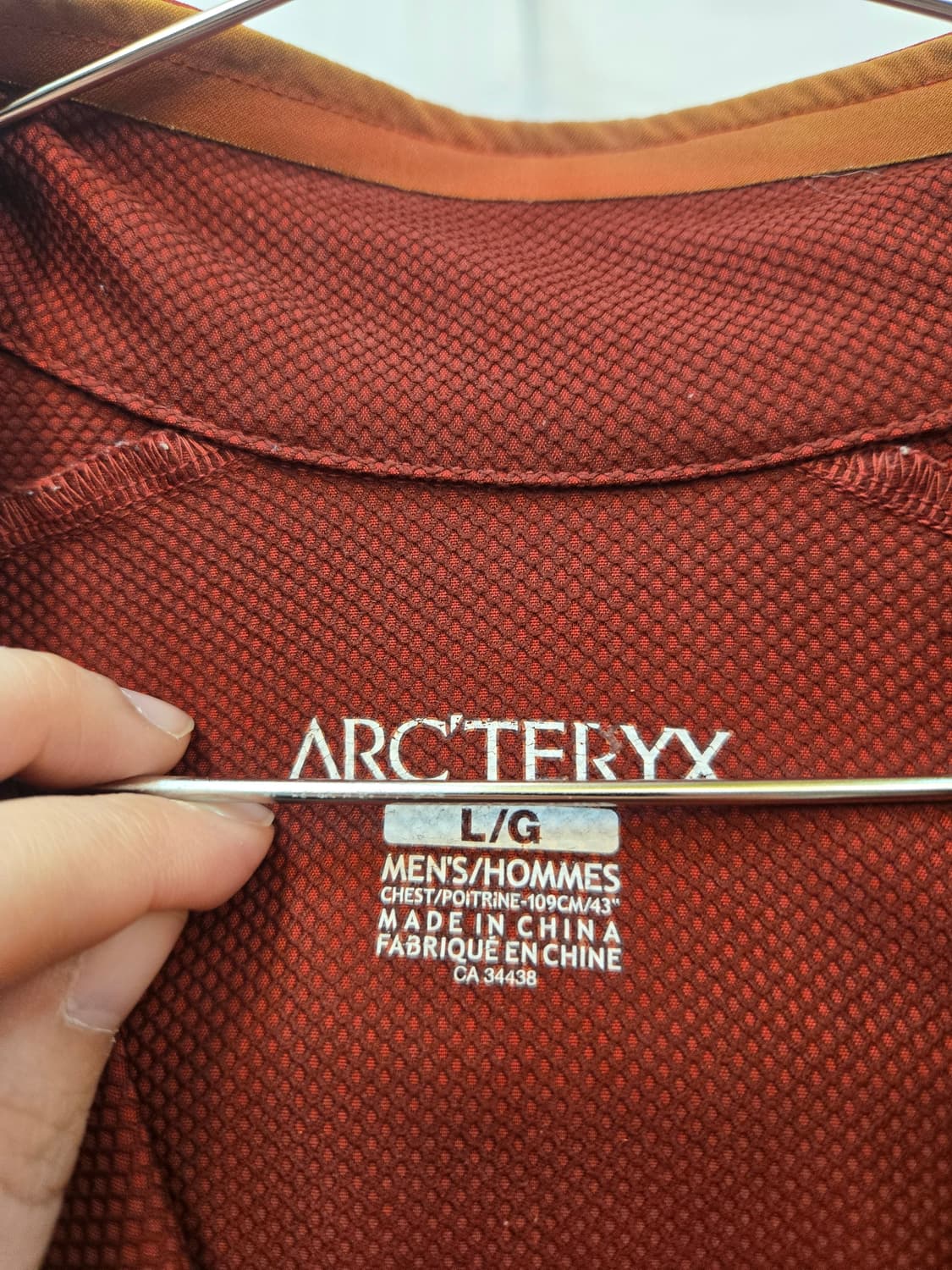 Arc'teryx (아크테릭스) 남성용 쿼터 짚업 셔츠 상품이미지6