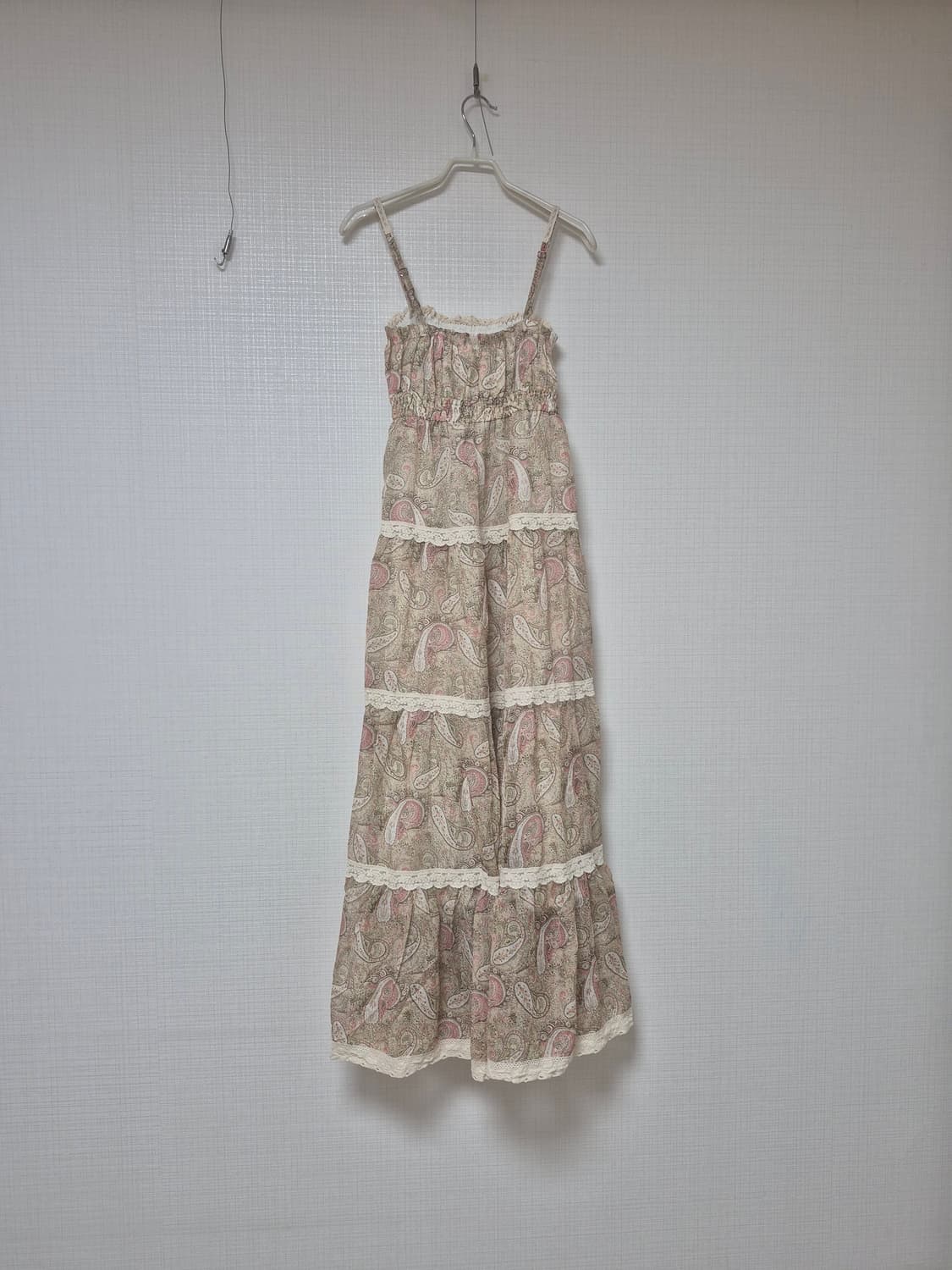 리즈리사 히메갸루 페이즐리 캐미원피스 상품이미지3