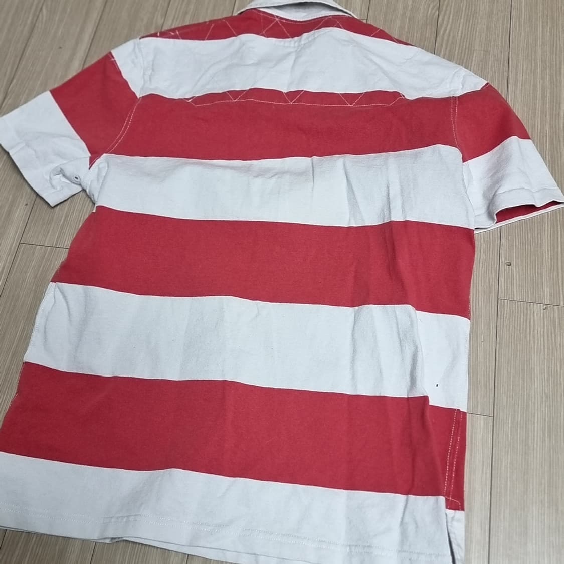 폴로 랄프로렌 스트라이프 반팔 럭비 카라티(100) 상품이미지6