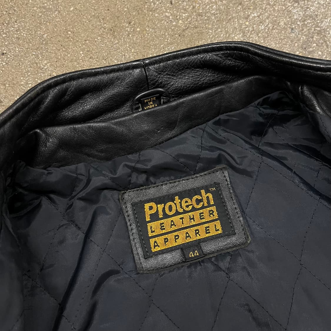 빈티지 퀼팅 패널 라이더 자켓 (105) 상품이미지8