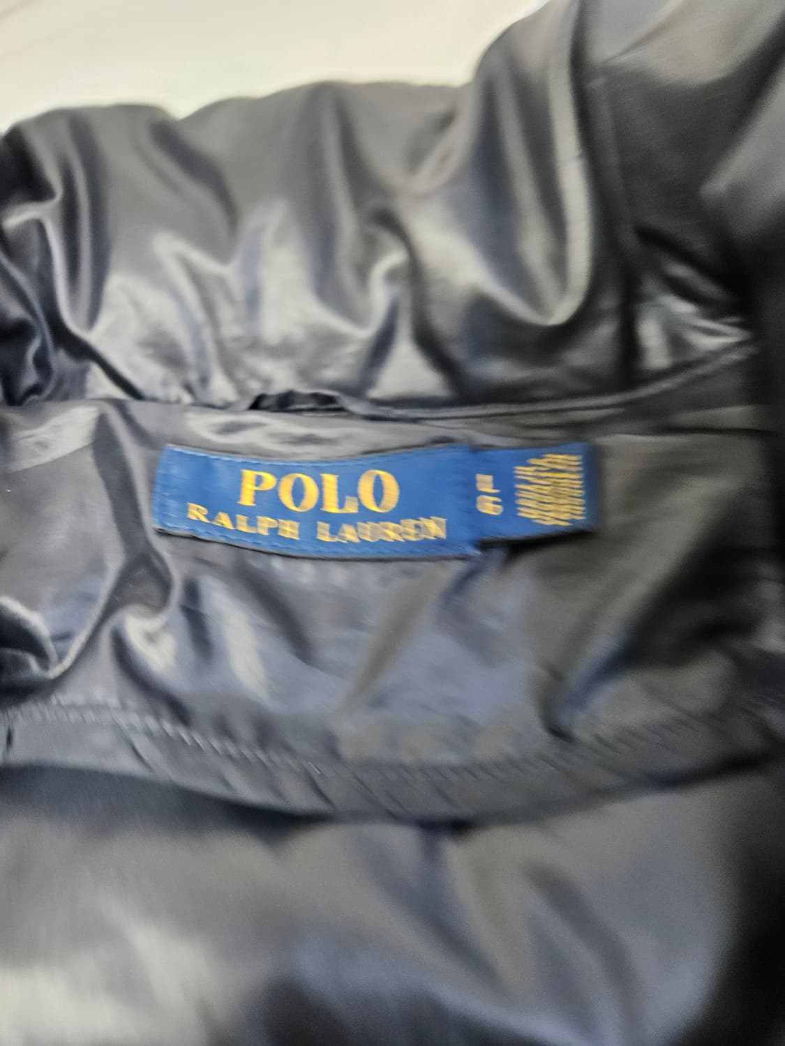 폴로 랄프로렌 신형 덕다운 코트패딩 롱 경량자켓 L 상품이미지3