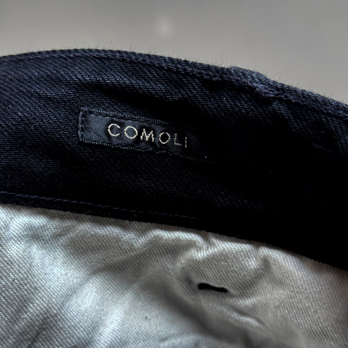 (3) 코모리 BDU 블랙 데님 팬츠 상품이미지8