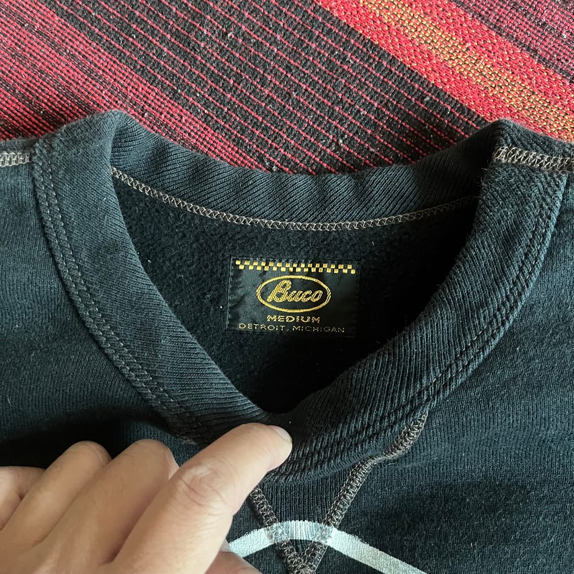 부코  리얼맥코이 스웻셔츠 맨투맨 BUCO SWEATSHIRT 상품이미지5