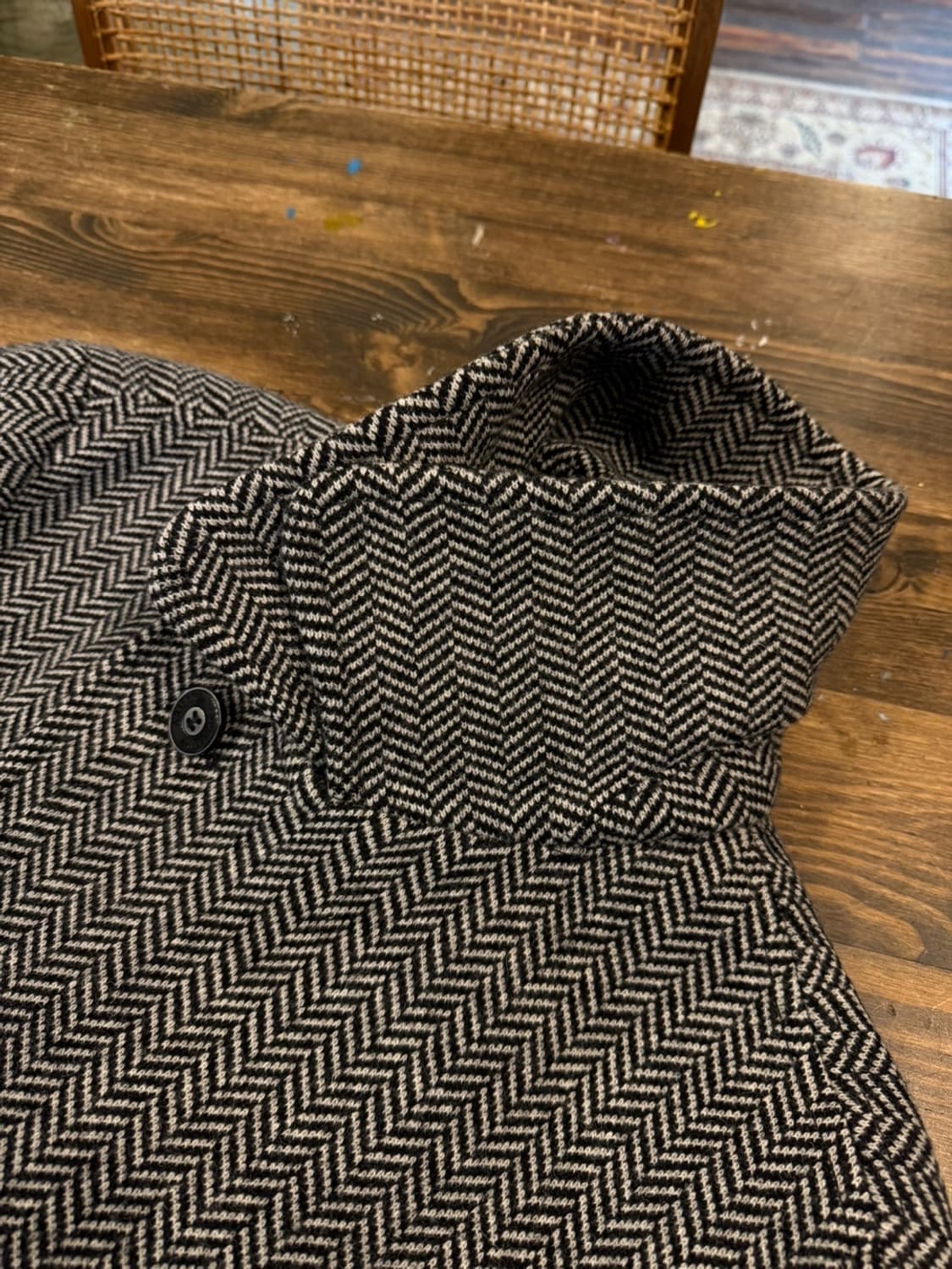 아르마니 꼴레지오니 헤링본 카반코트 100~103 상품이미지8