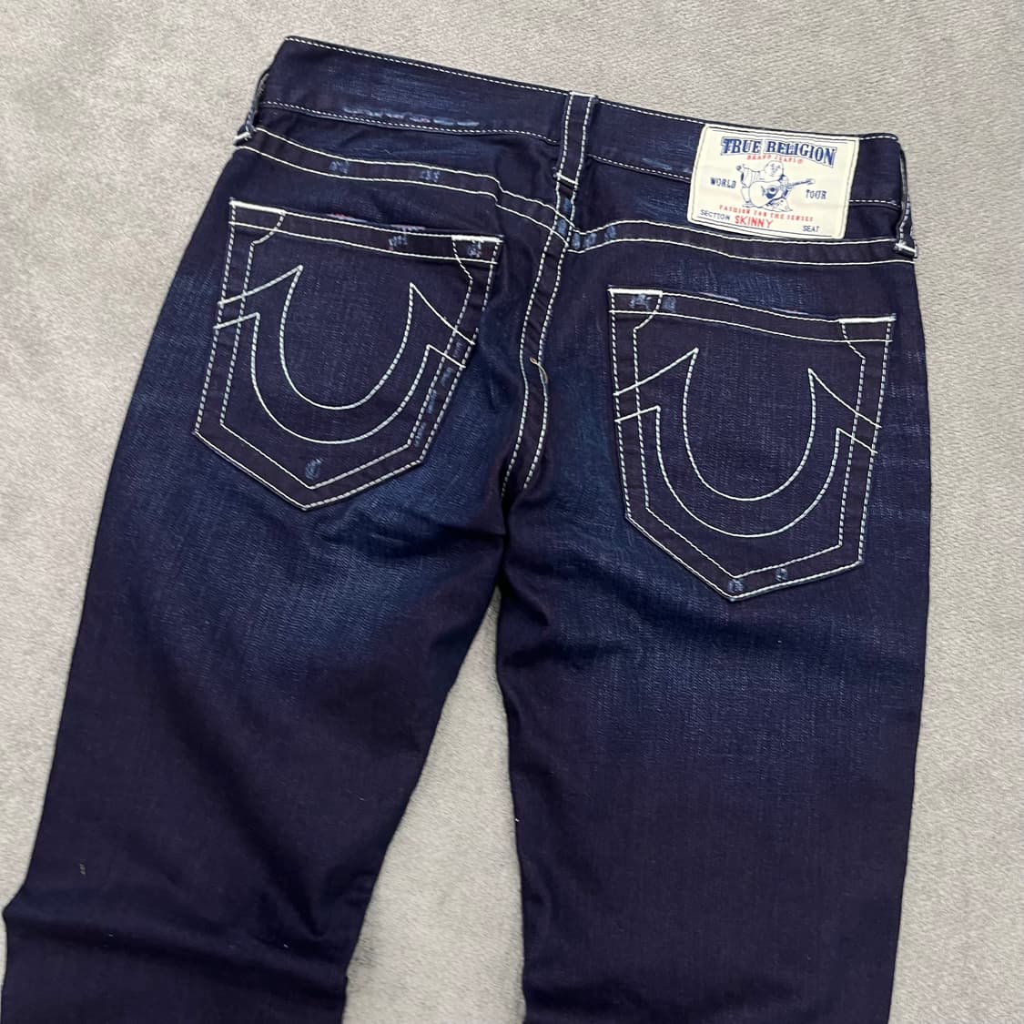 31 트루릴리전 스키니 워싱 데님 상품이미지6