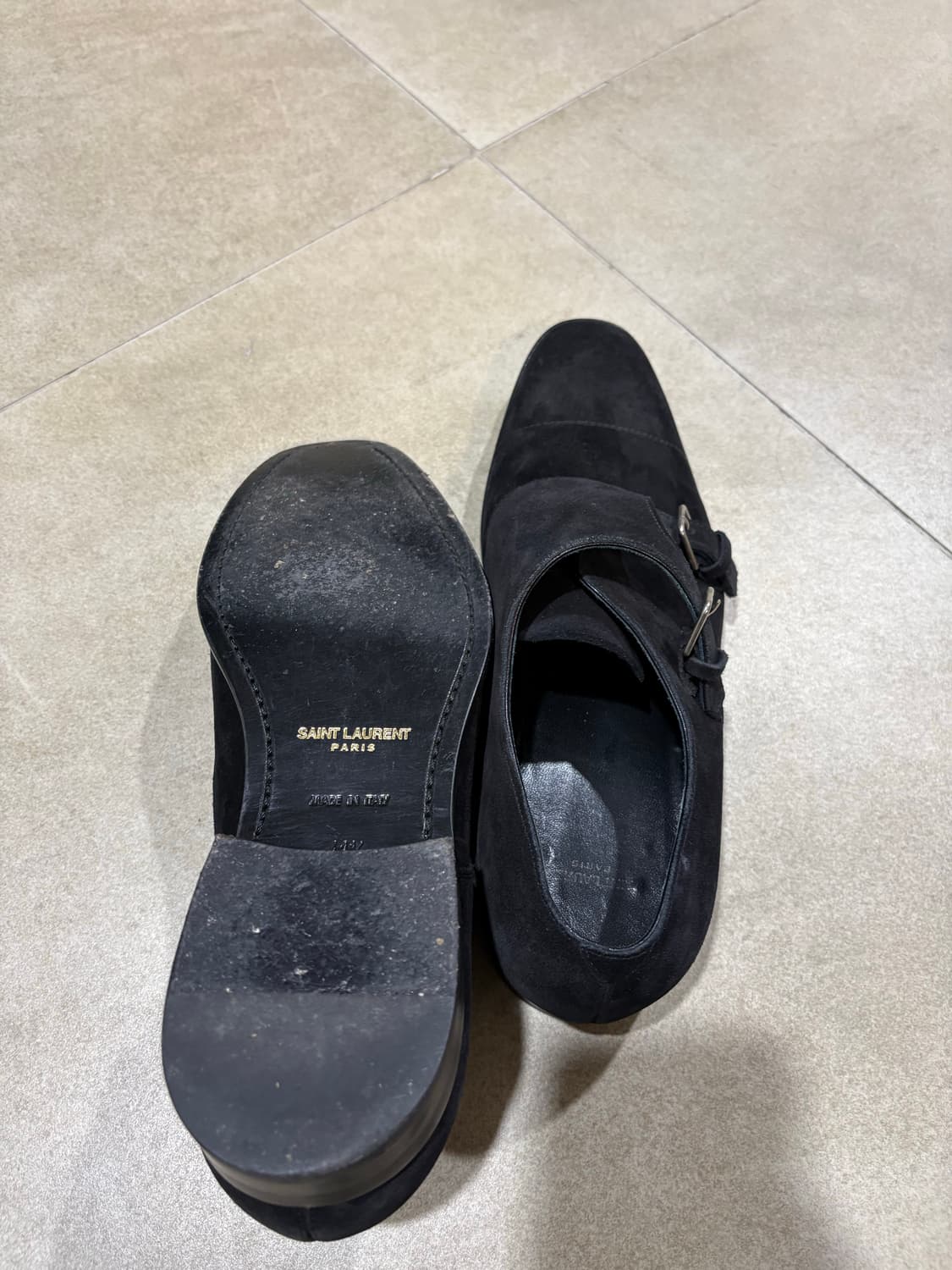 생로랑 더블몽크 스트랩 상품이미지4