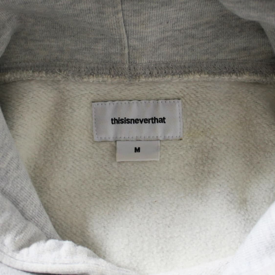 thisisneverthat® 디네뎃 그레이 후드티 상품이미지5
