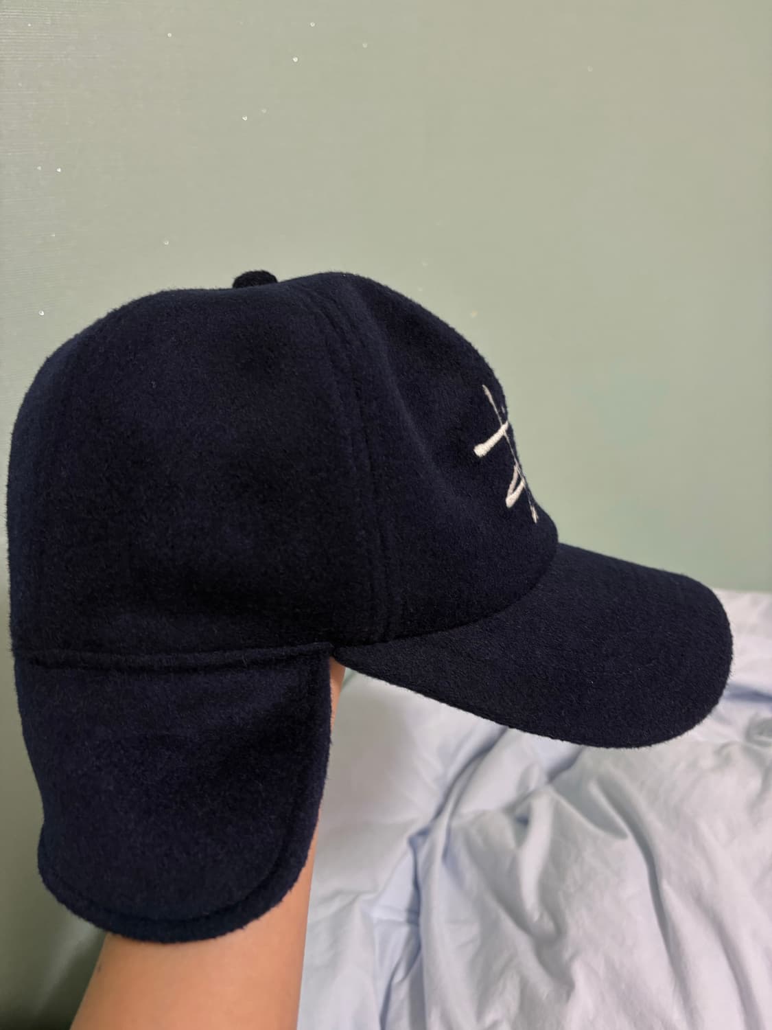 스투시 울 이어플랩 캡 S-M 상품이미지3