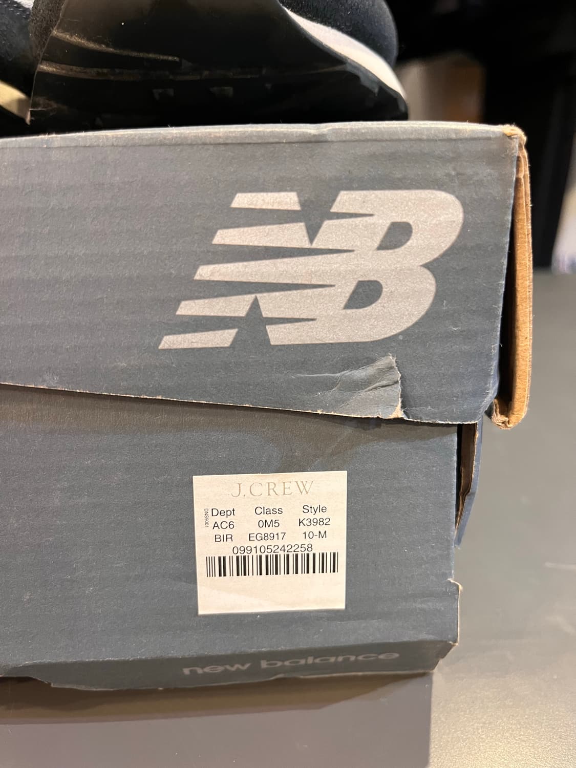 뉴발란스 × 제이크루 574 블랙 / 그레이 상품이미지7