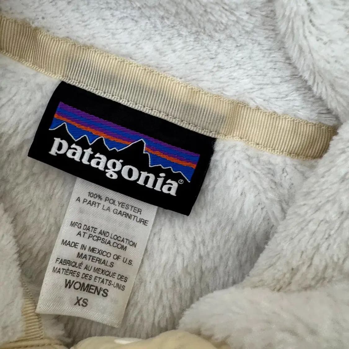 여성용 XS 파타고니아 스냅  플리스 상품이미지5