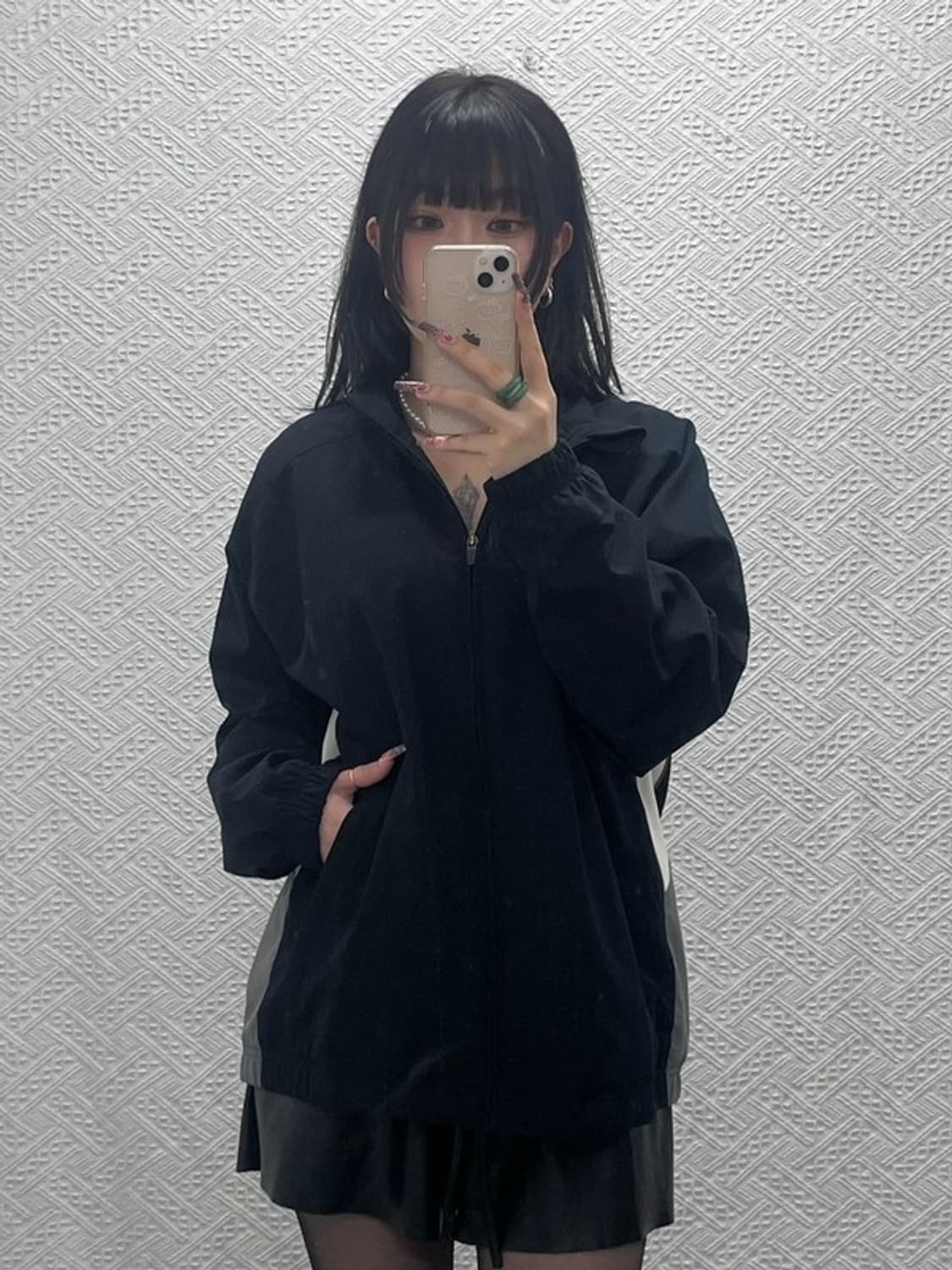 나이키 올드스쿨 빈티지 캐주얼 바람막이 자켓 L C11864 상품이미지2