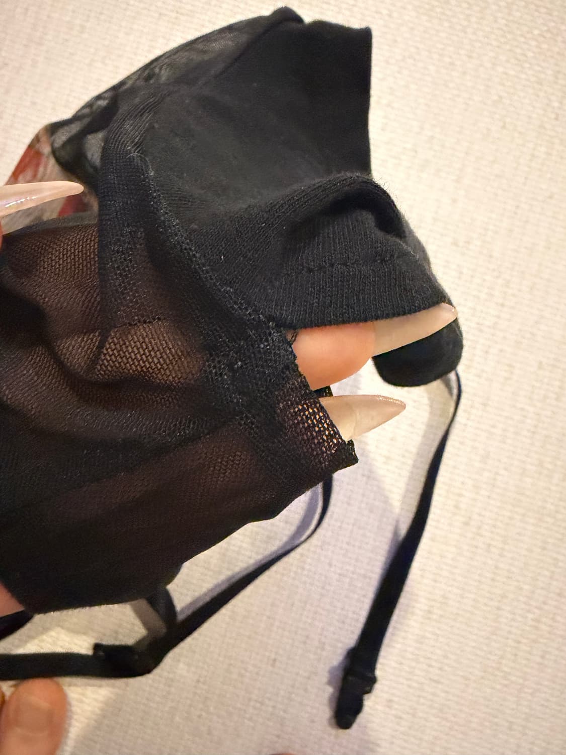 asif calie 에즈이프캘리 코르셋 메쉬 티셔츠 상품이미지7