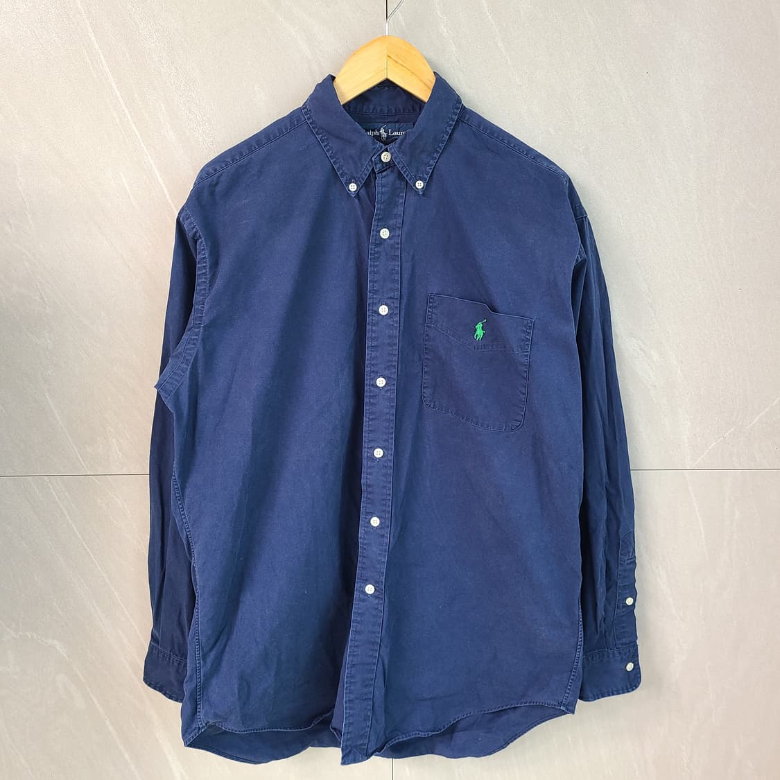 무료배송)105~110 폴로 솔리드 셔츠 블레이크핏 상품이미지2