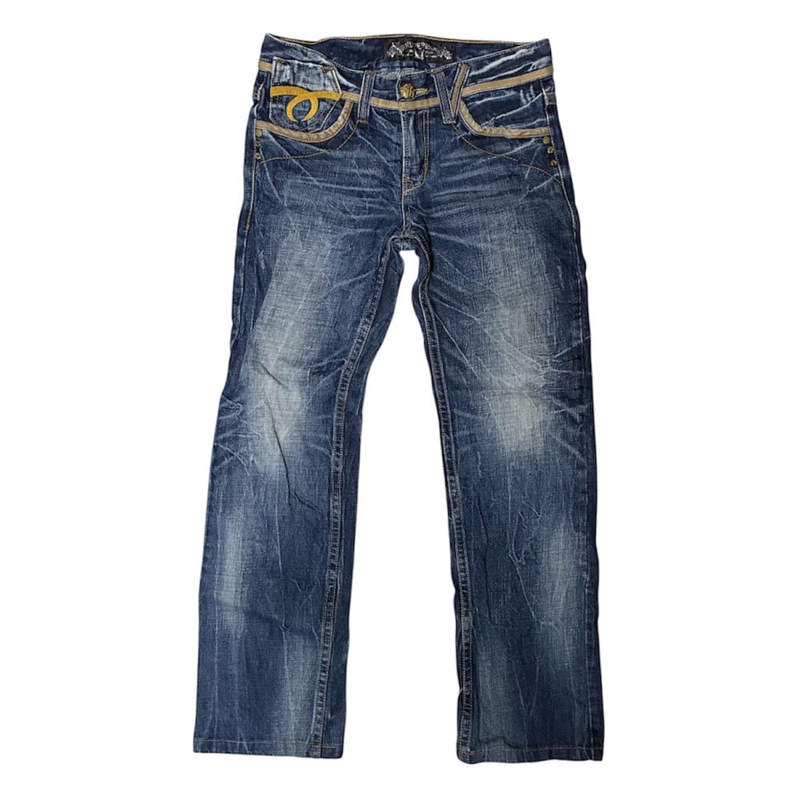 레드페퍼 날개자수 데님 상품이미지3