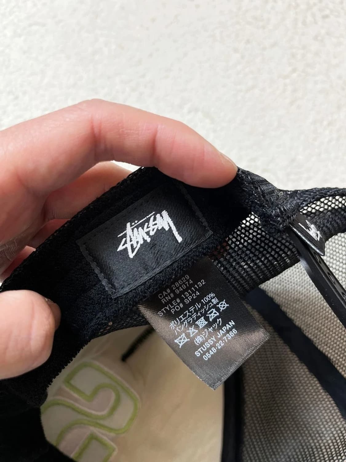 스투시 Stussy 빅 S 트러커 메쉬 캡 모자 A1703 상품이미지7