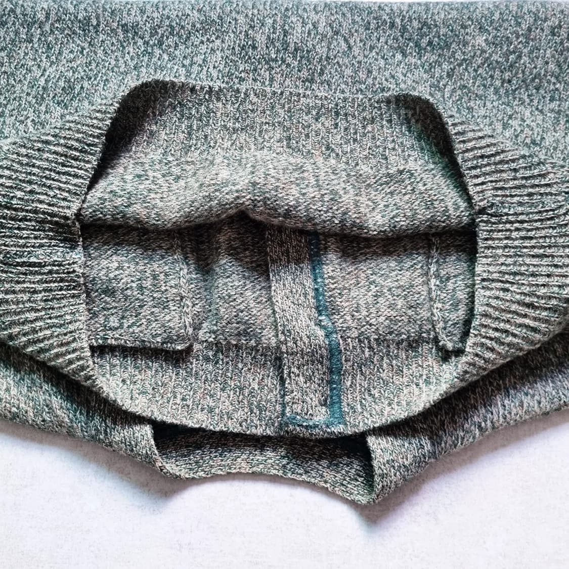 80s Italy 베네통 멀티컬러 울 가디건 L sz 상품이미지4