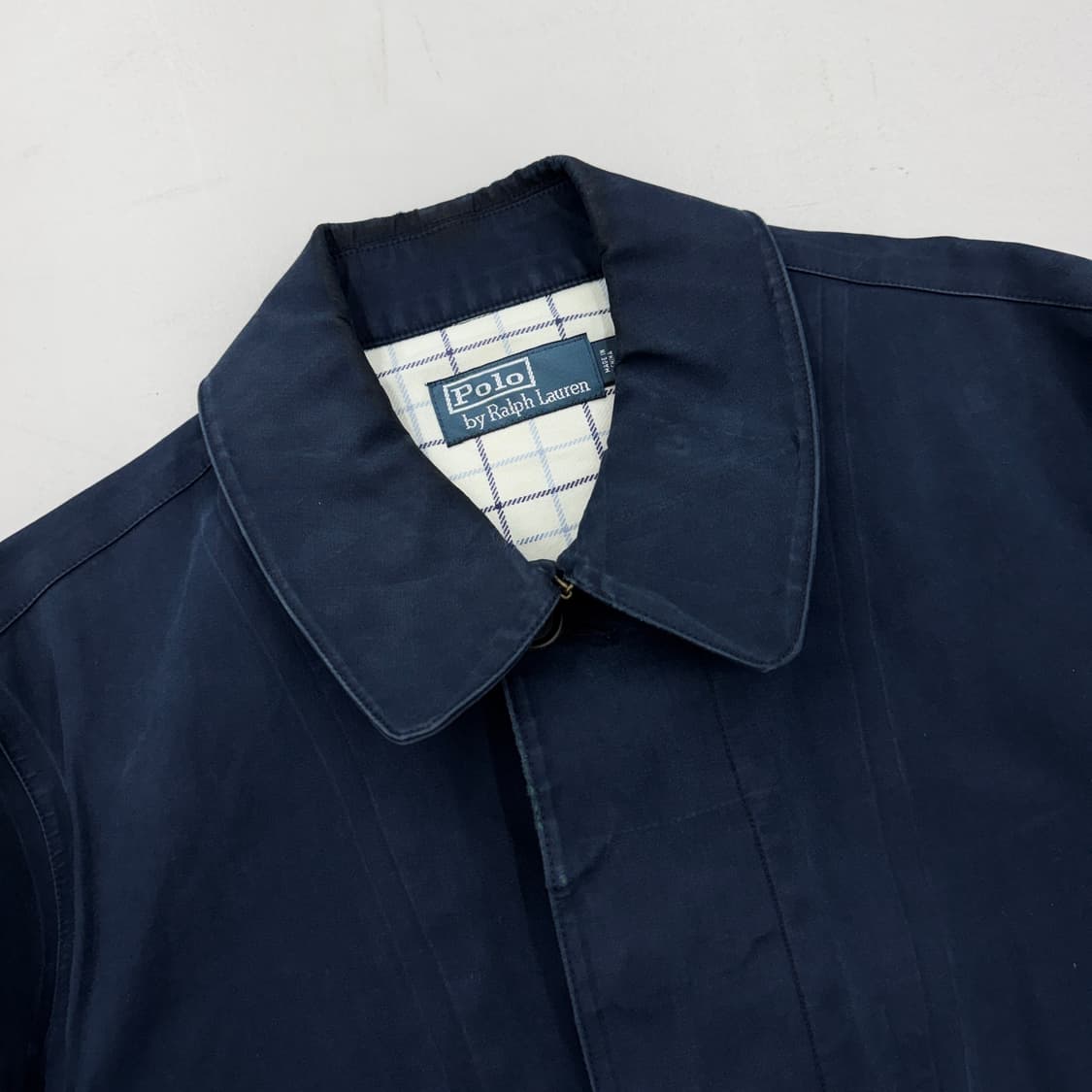 폴로 싱글 코튼 맥코트 레인코트 네이비 상품이미지3