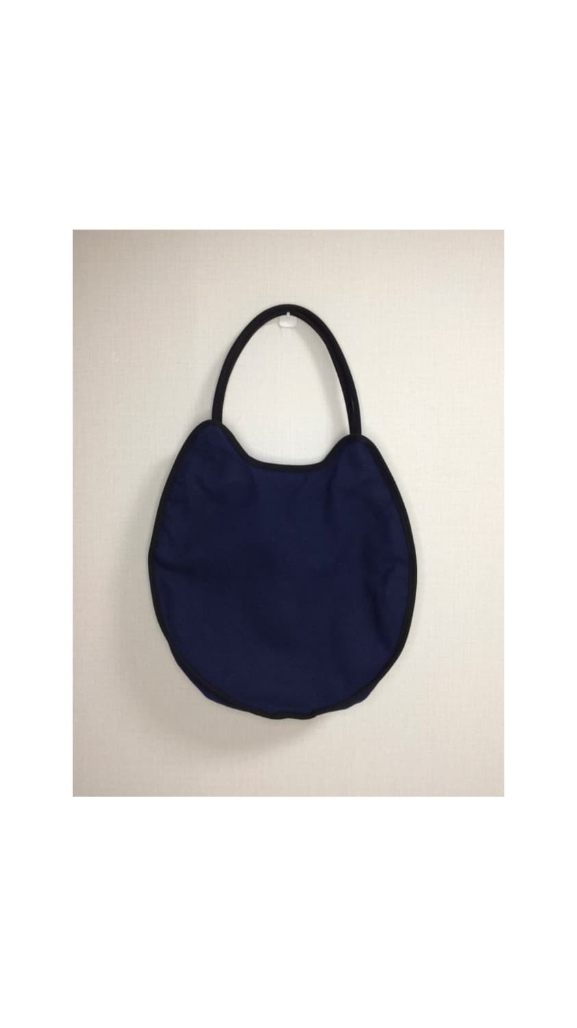 츠모리 치사토 네이비 캣 페이스 토트백 숄더백 상품이미지6