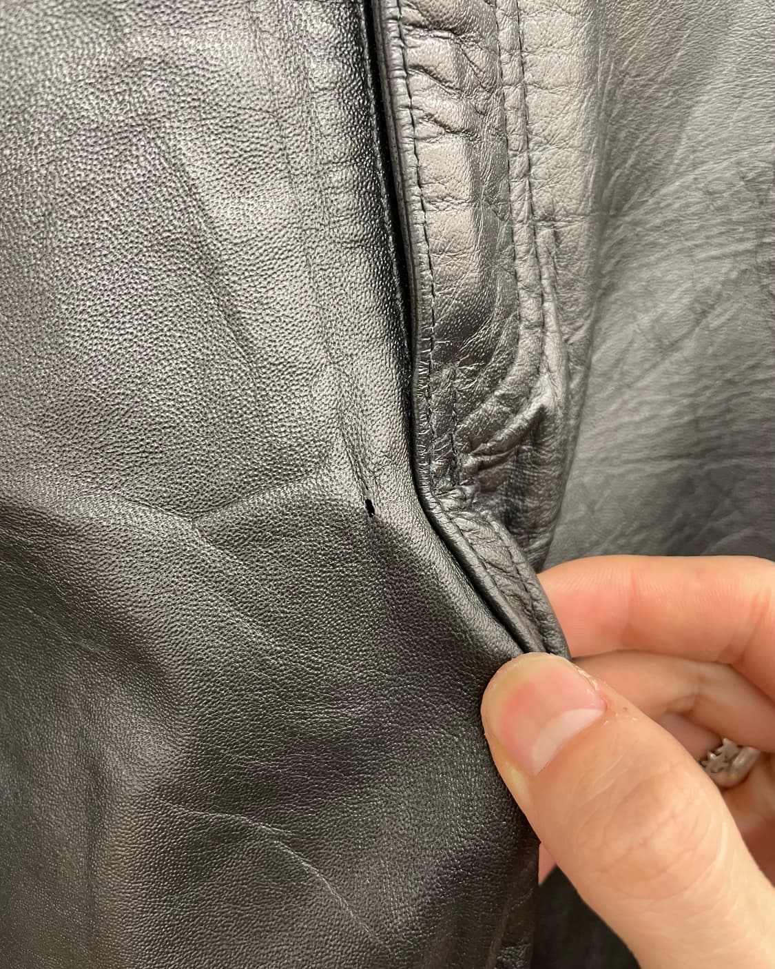 [38] 90s 레더 팬츠 상품이미지7