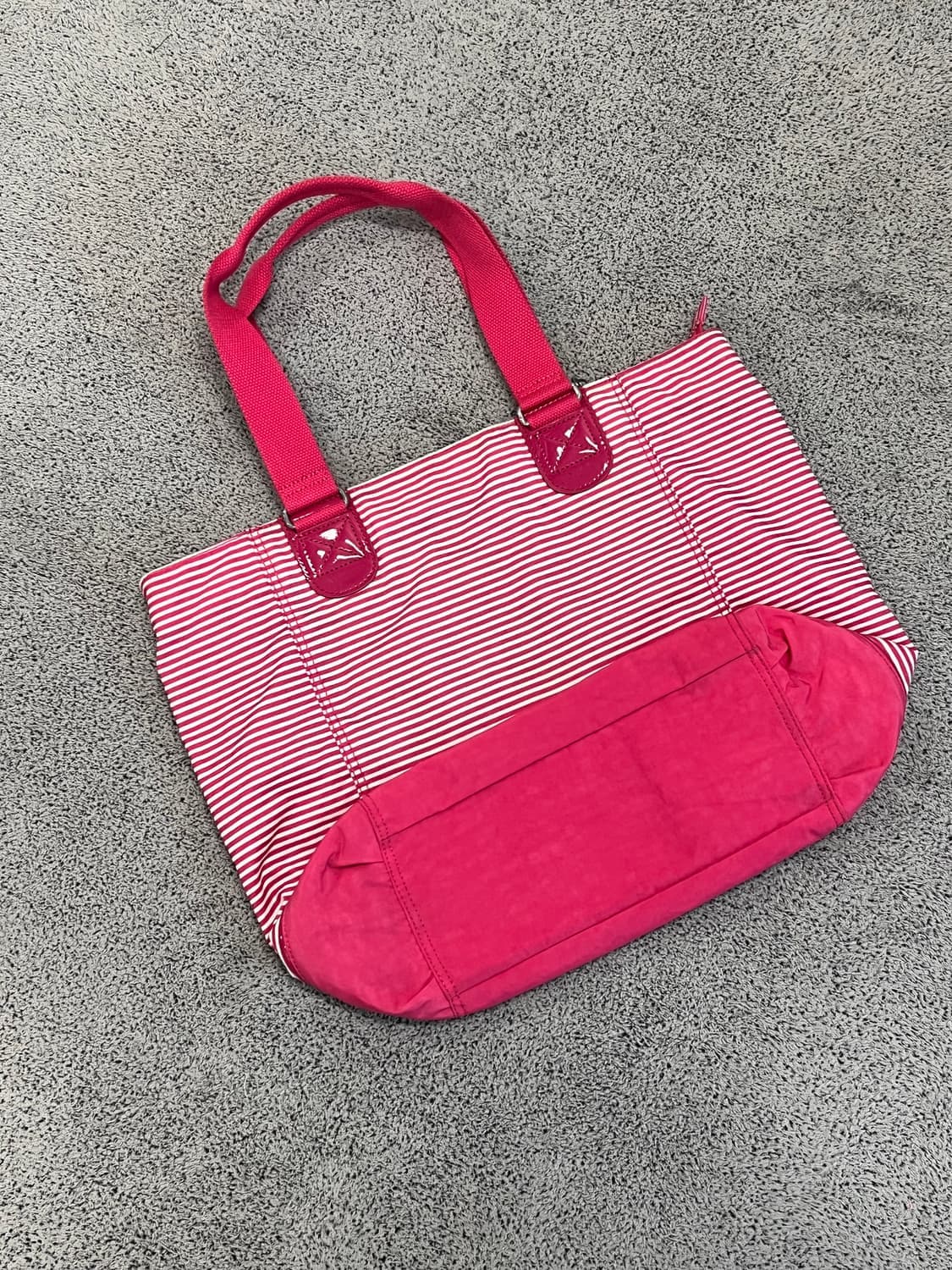 (OS) 키플링 피규어 키링 핑크 스트라이프 에나멜 숄더백/토트백 상품이미지2